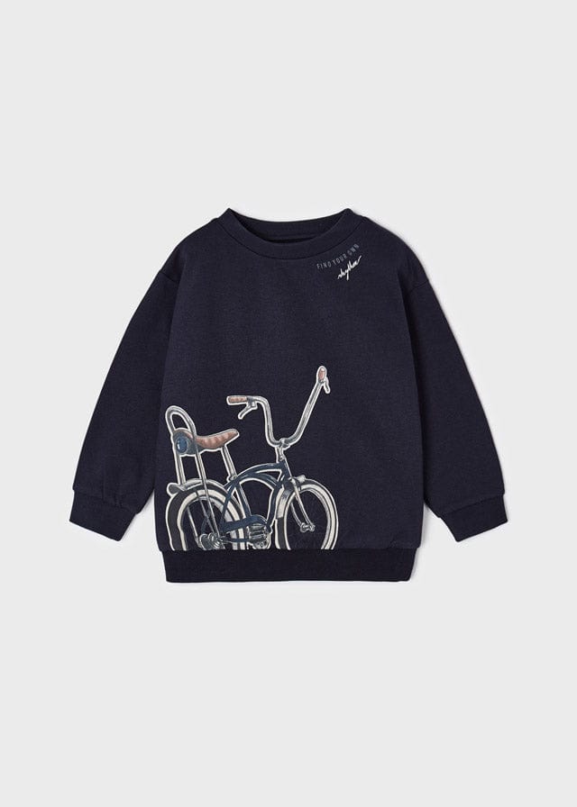 MAY - Mayoral Usa Inc Mayoral Usa Inc Bicycle Graphic Sweatshirt - Little Miss Muffin Children & Home
