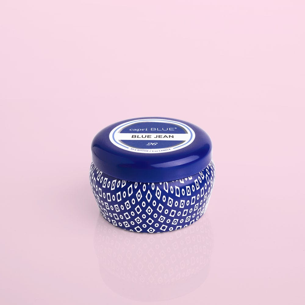 Capri Blue - Capri Blue Blue Jean Travel Tin Mini (3OZ) - Little Miss Muffin Children & Home