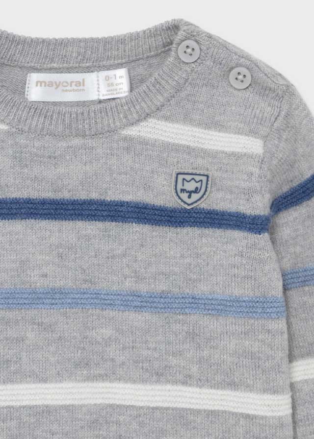 Mayoral Mayoral Long Sleeve Crewneck Sweaters - Little Miss Muffin Children & Home