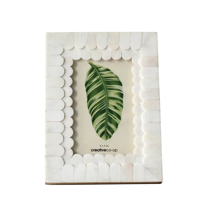 CCO - Creative Co-op Creative Co-op Bone Photo Frame - Little Miss Muffin Children & Home