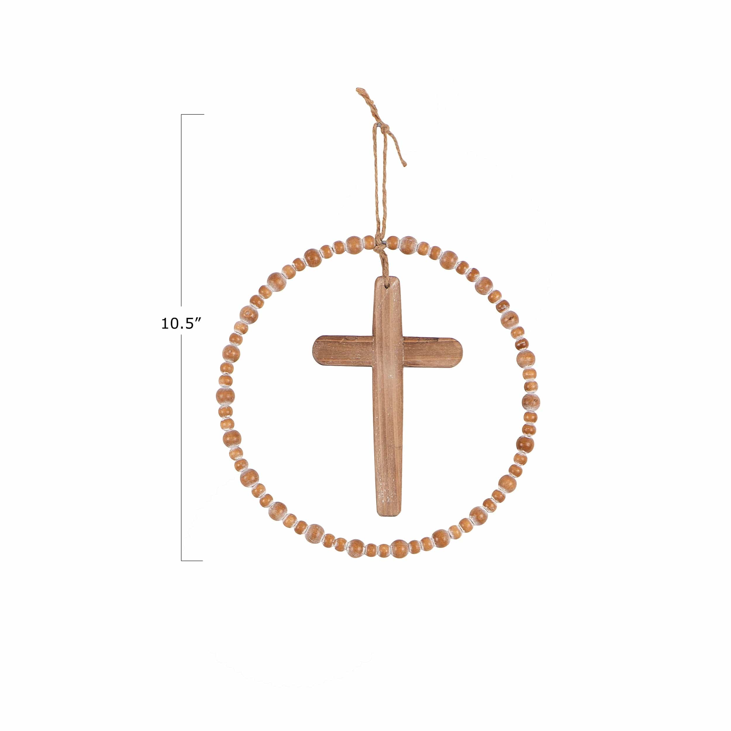 Creative Co-op Creative Co-op Wood & Metal Cross Wall Decor - Little Miss Muffin Children & Home