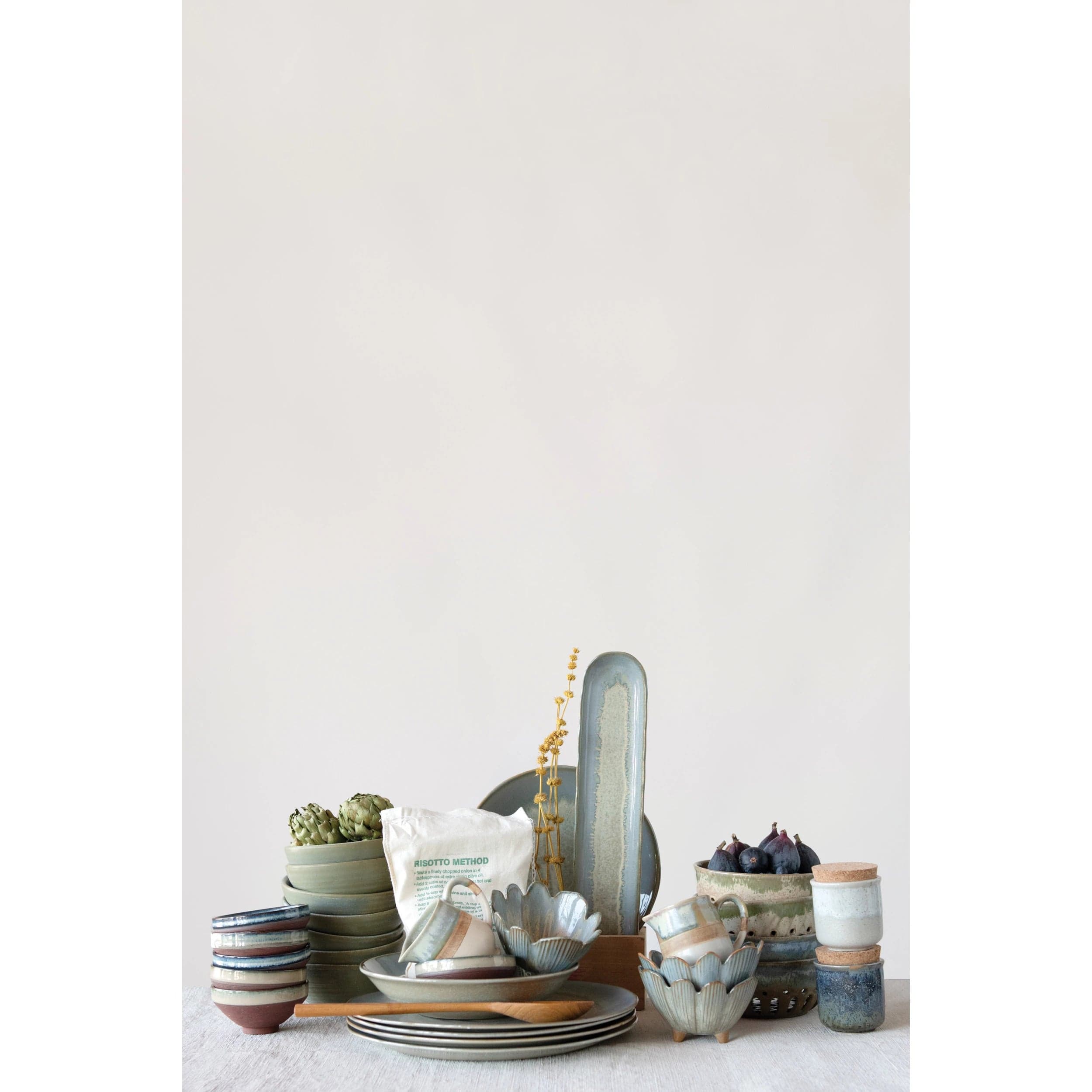 Creative Co-Op Creative Co-Op Stoneware Berry Bowl with Glaze - Little Miss Muffin Children & Home