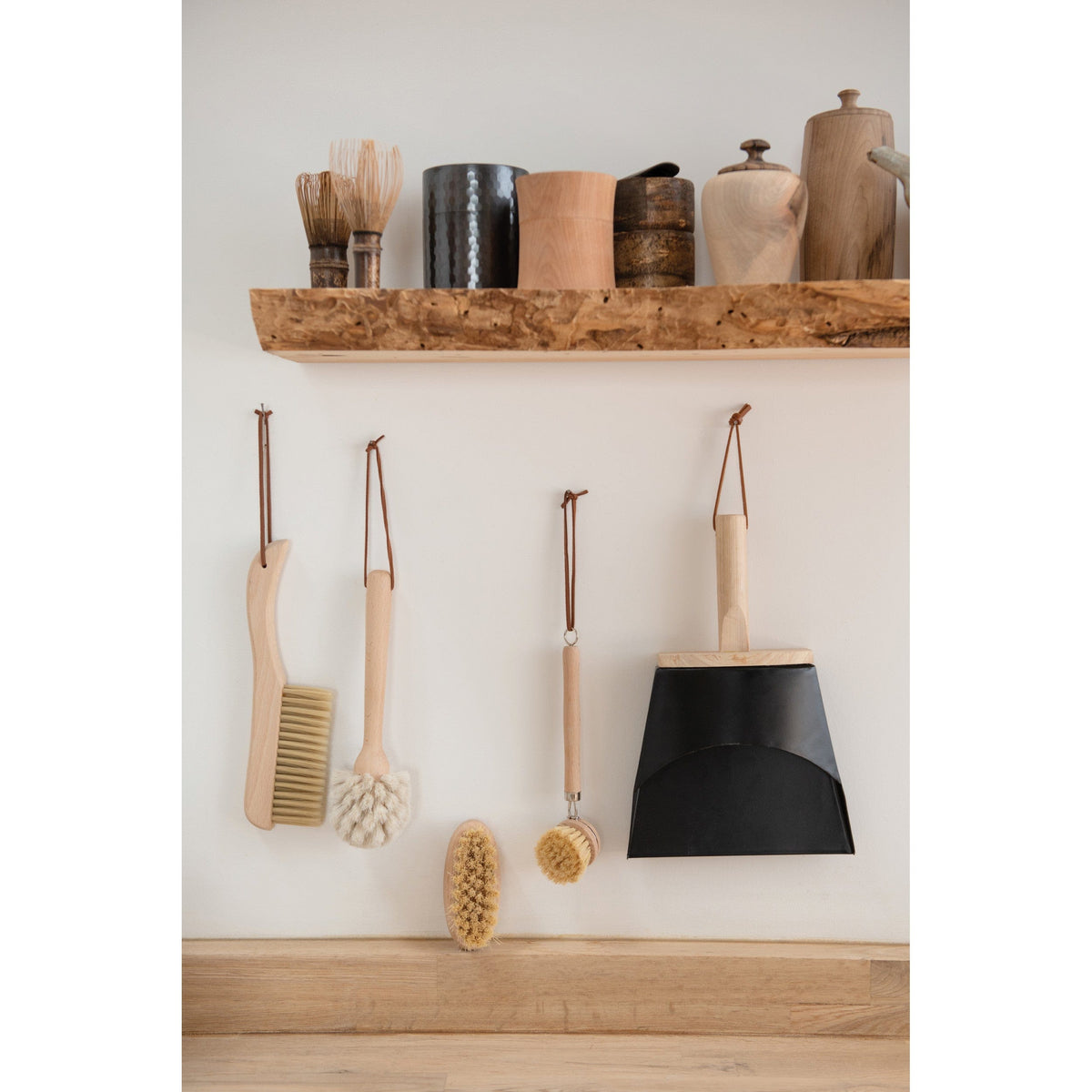 Creative Co-op Creative Co-op Beech Wood Dish Brush - Little Miss Muffin Children & Home
