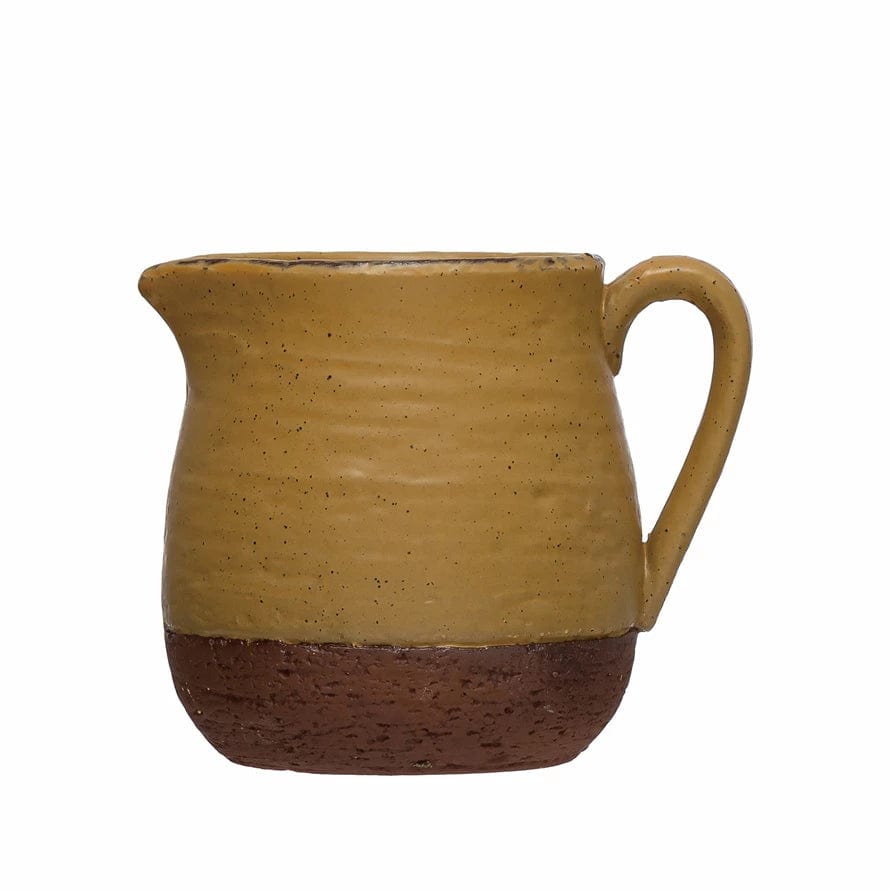 Creative Co-op Creative Co-op Stoneware Creamer, Honey - Little Miss Muffin Children & Home