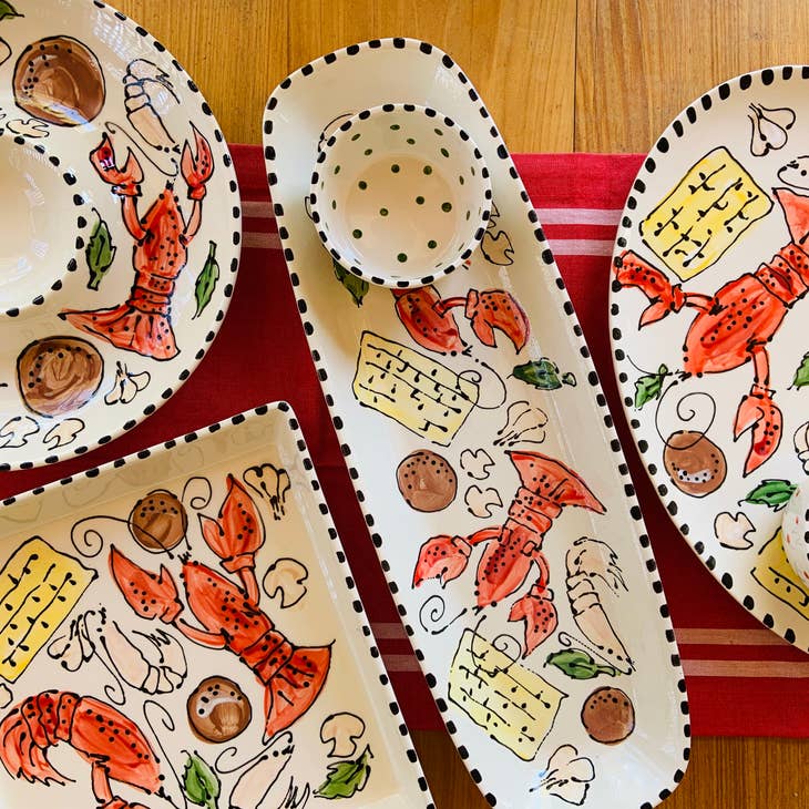Magnolia Creative Co Magnolia Creative Co Crawfish Chip and Dip - Little Miss Muffin Children & Home
