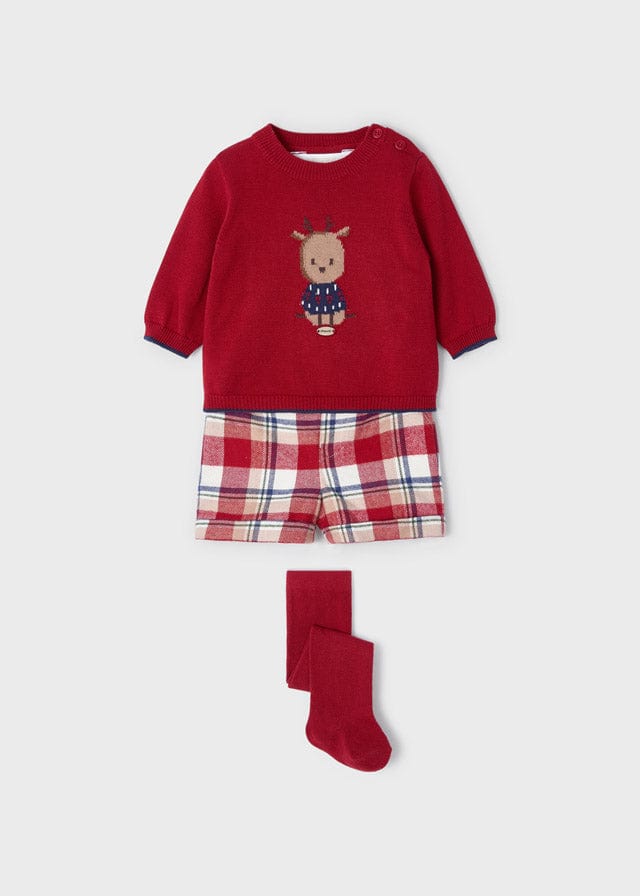 Mayoral Usa Inc Mayoral Checkered Shorts Set - Little Miss Muffin Children & Home