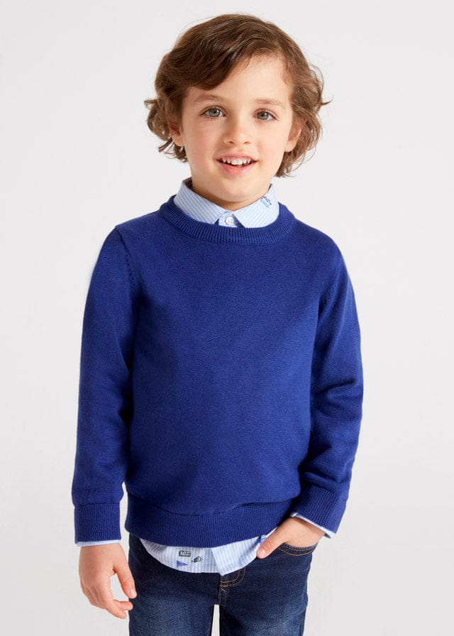 MAY - Mayoral Usa Inc Mayoral Round Collar Sweater - Little Miss Muffin Children & Home