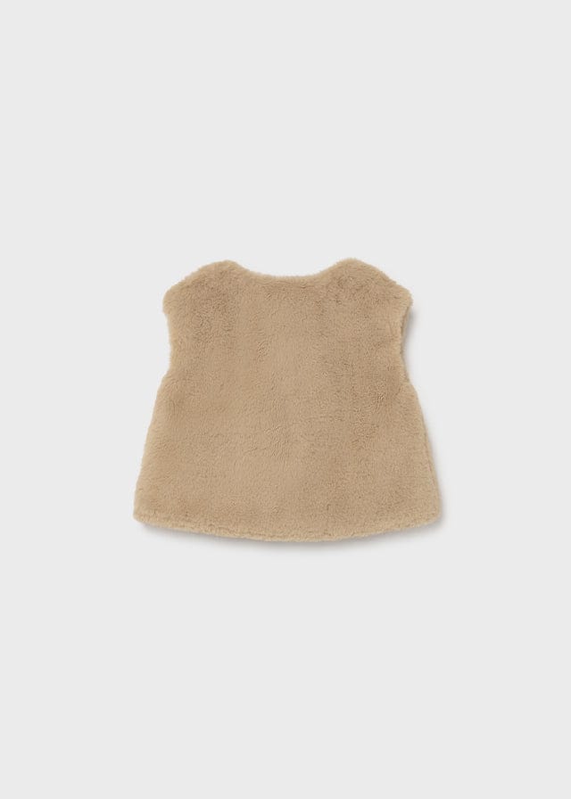 Mayoral Mayoral Faux Fur Vest for Baby Girl - Little Miss Muffin Children & Home