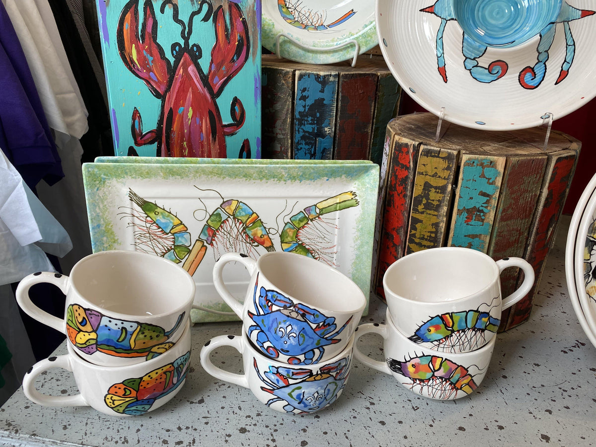 Jan Salzer - Jan Salzer Collection Crawfish Gumbo Mug - Little Miss Muffin Children & Home