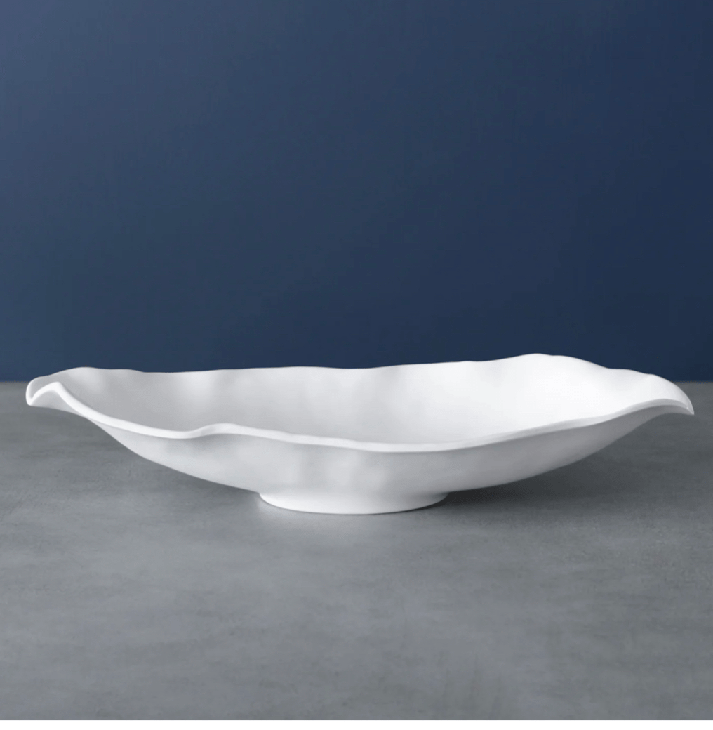 Beatriz Ball Beatriz Ball 2553 VIDA Nube Medium Oval Bowl White - Little Miss Muffin Children & Home