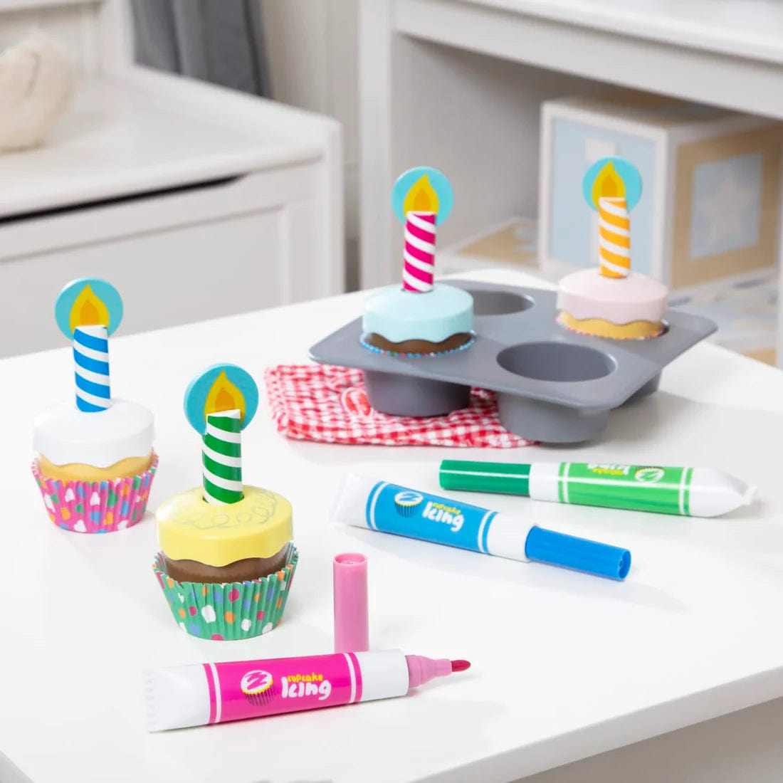 Melissa & Doug Melissa & Doug Bake & Decorate Cupcake Set - Little Miss Muffin Children & Home
