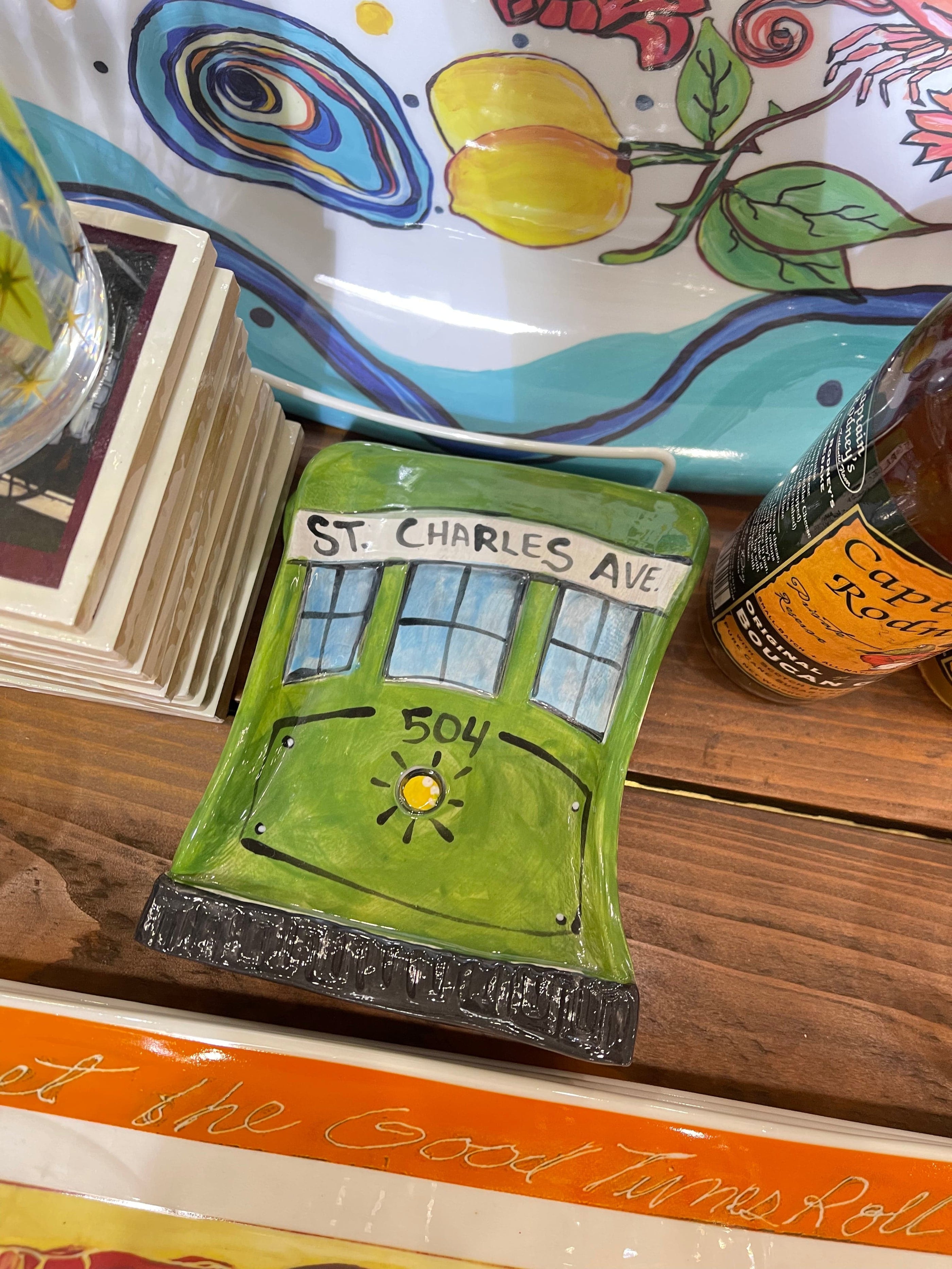 Katie Baldwin Originals Katie Baldwin Streetcar Spoon Rest - Little Miss Muffin Children & Home