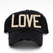 Cotton Mule Cotton Mule Love Baseball Hat - Little Miss Muffin Children & Home