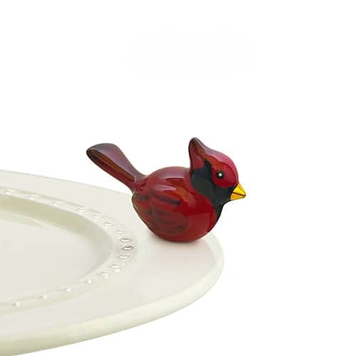 Nora Fleming Nora Fleming Winter Songbird Topper - Little Miss Muffin Children & Home