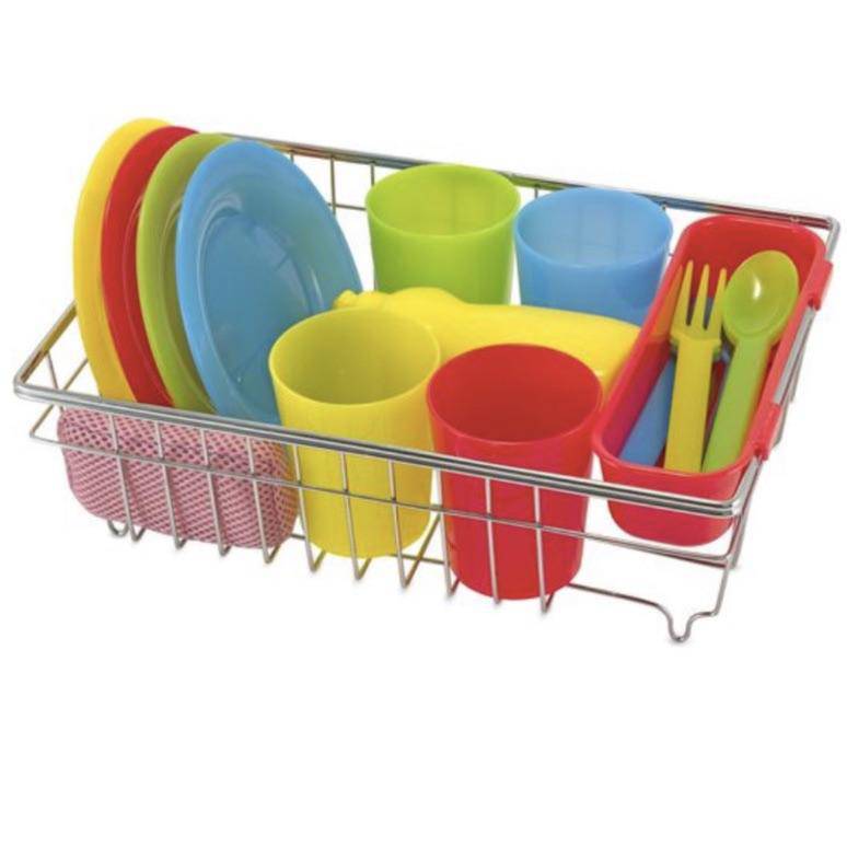 Melissa & Doug - Melissa & Doug Wash & Dry Dish Set - Little Miss Muffin Children & Home