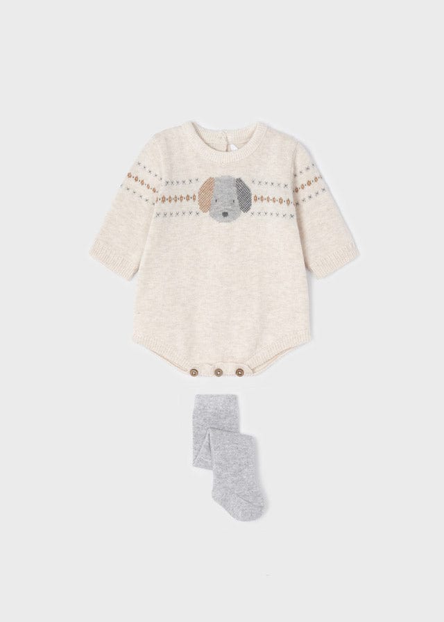 MAY - Mayoral Usa Inc Mayoral Usa Inc Tricot romper & tights 2.638 - Little Miss Muffin Children & Home
