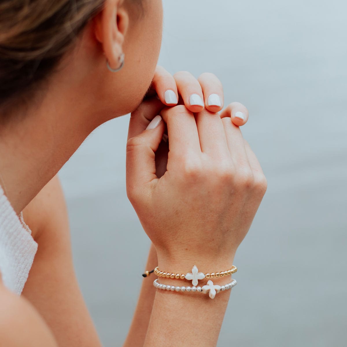 My Saint My Hero My Saint My Hero Living Lent Blessing Bracelet in Silver - Little Miss Muffin Children & Home