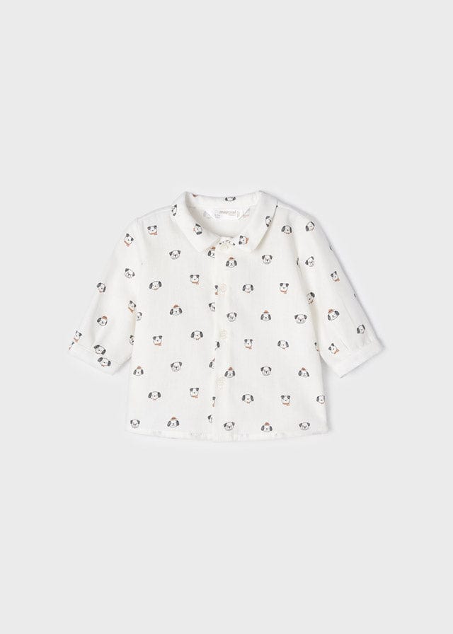 MAY - Mayoral Usa Inc Mayoral Newborn Long Sleeve Shirt - Little Miss Muffin Children & Home