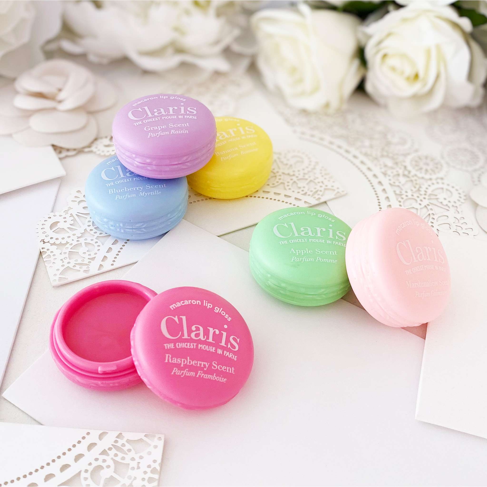 Pink Poppy Pink Poppy Claris Macaron Lip Gloss Set - Little Miss Muffin Children & Home