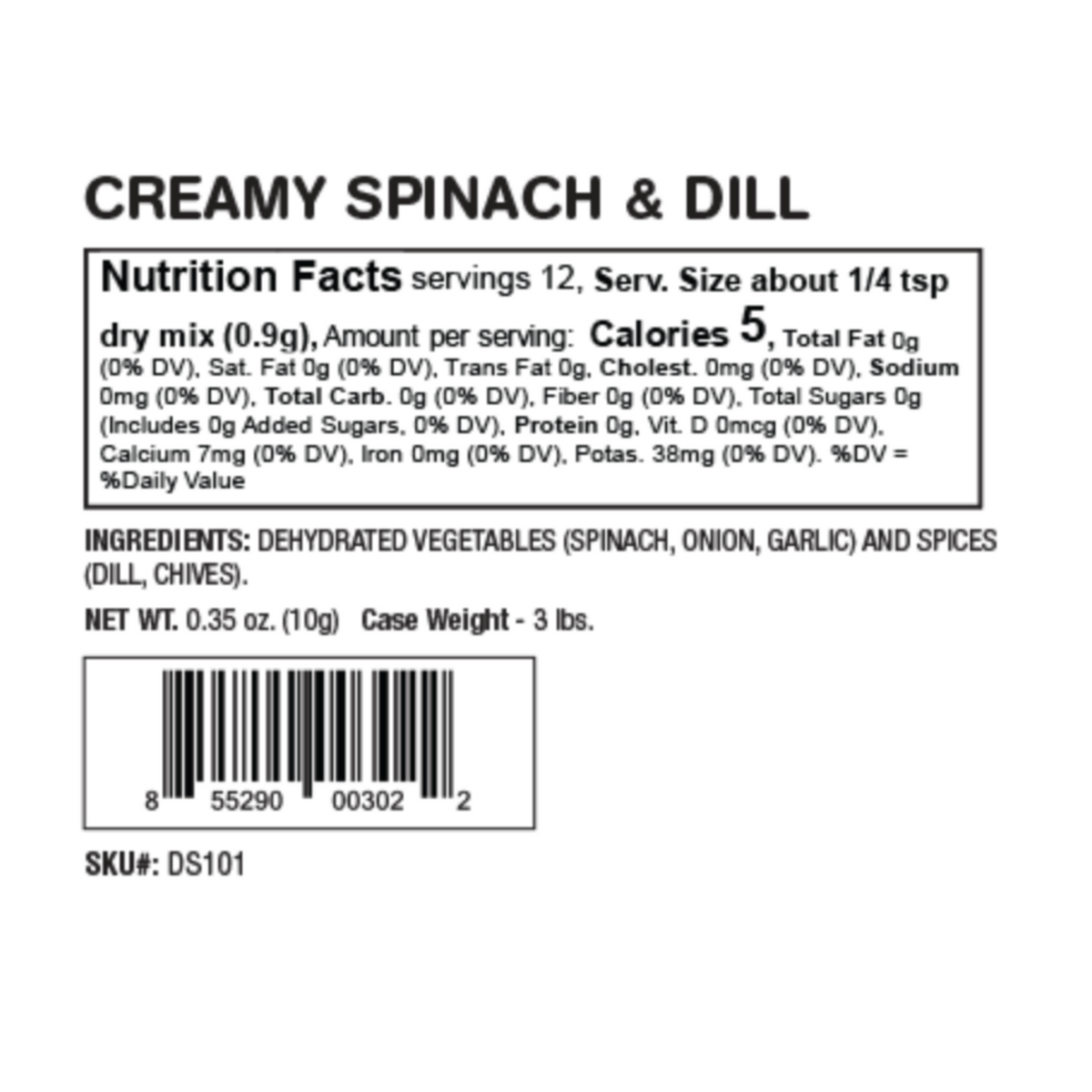Molly & You Molly & You Creamy Spinach & Dill Party Dip - Little Miss Muffin Children & Home