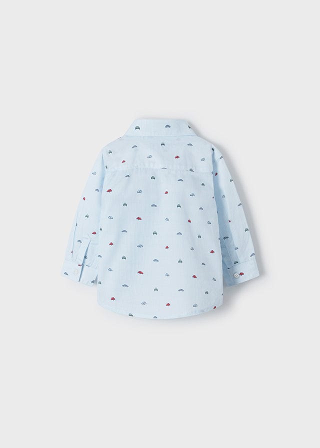 Mayoral Mayoral Long Sleeve Micro Tennis Rackets and Cars Shirt - Little Miss Muffin Children & Home