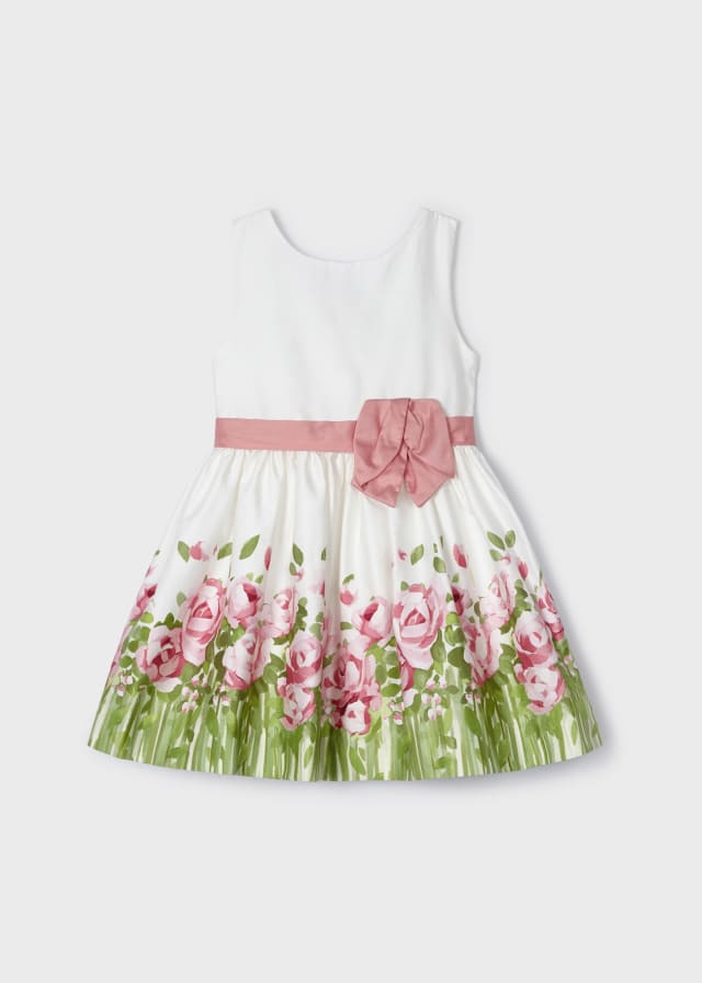 Mayoral Usa Inc Mayoral Printed Floral Hem Dress - Little Miss Muffin Children & Home