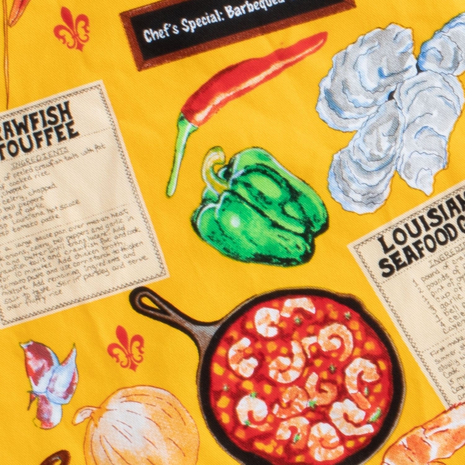 Youngberg & Co Youngberg & Co Louisiana Recipe Apron - Little Miss Muffin Children & Home