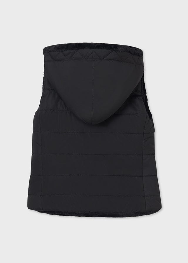 Mayoral Mayoral Girl's Reversible Fuzzy Vest - Little Miss Muffin Children & Home