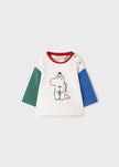 Mayoral Mayoral Long Sleeve Alligator T-Shirt - Little Miss Muffin Children & Home