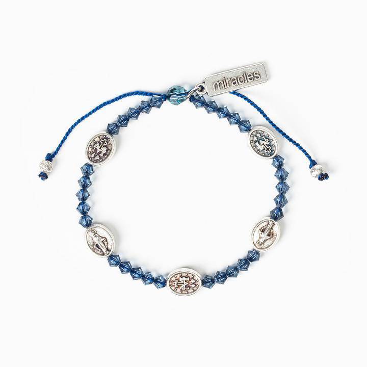 My Saint My Hero - My Saint My Hero Stellar Blessings Miraculous Mary Bracelet - Little Miss Muffin Children & Home