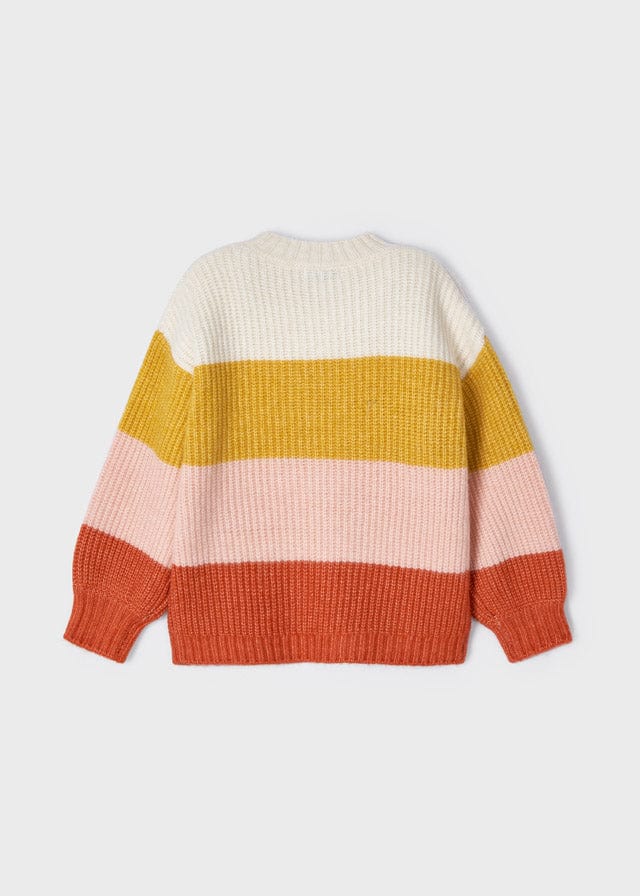 MAY - Mayoral Usa Inc Mayoral Striped Block Sweater - Little Miss Muffin Children & Home