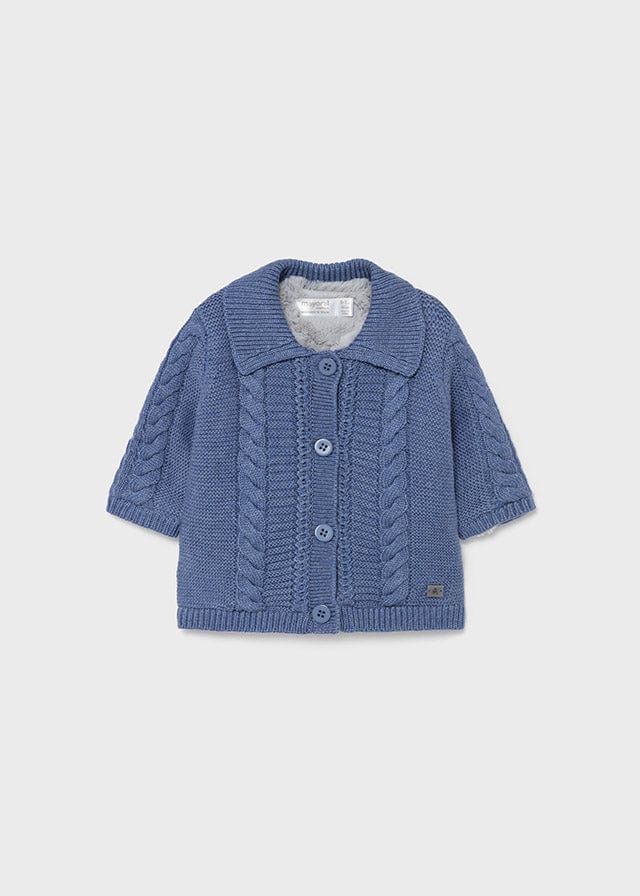 Mayoral Mayoral Woven Knit Jacket for Newborn Boy - Little Miss Muffin Children & Home